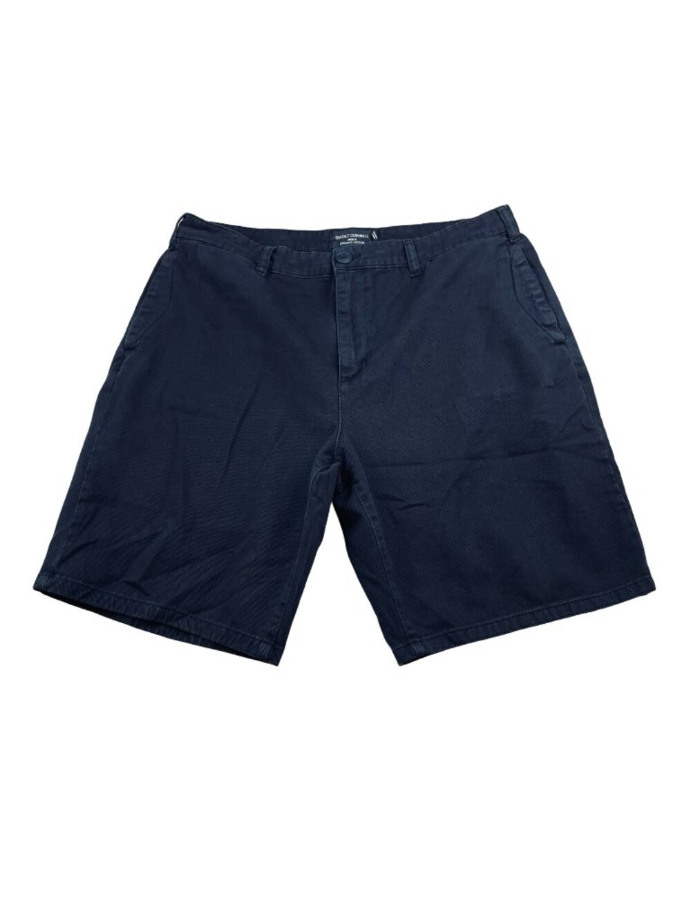 Seasalt Cornwall Men's 100% Cotton Craftsman Chino Shorts Navy Blue • Size 36